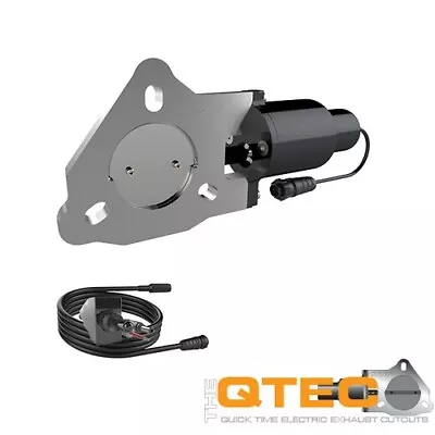 QTP 2.25in Bolt-On QTEC Electric Cutout Valve - Single • $227.26