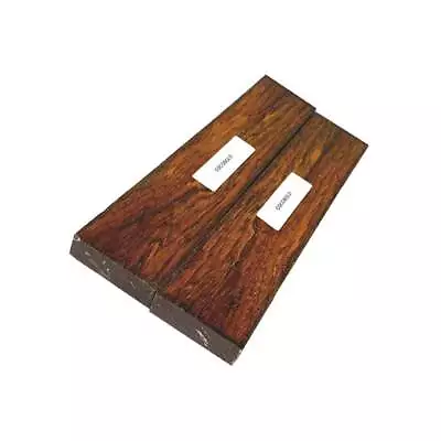 Combo Pack Of Cocobolo Knife Scale Blank Book Matched Set 5  X 1-1/2  X 3/8  • $21.63