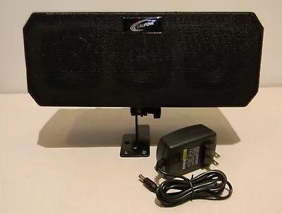 Powered Patio Deck Speakers Wall Mount System/ Wireless Mic Line RCA PA System • $29.99