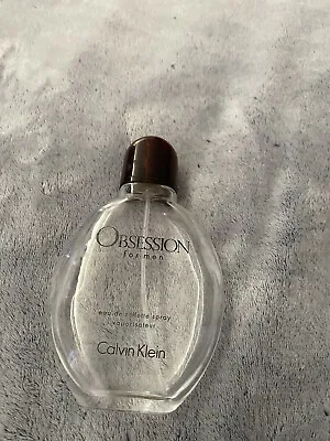 Men’s Calvin Klein Obsession 125ml Empty Bottle • £0.99