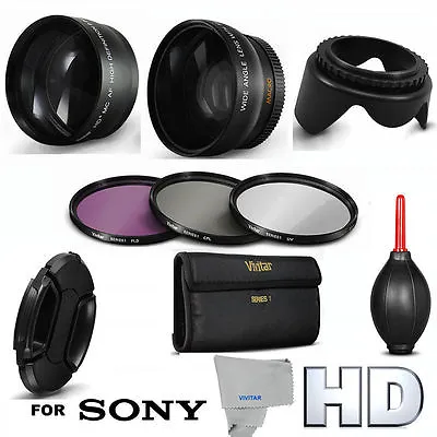 $97.54 • Buy  52mm Fisheye Macro Lens + 2x Telephoto Zoom Lens +hd Filters For Sony Fdr-ax33