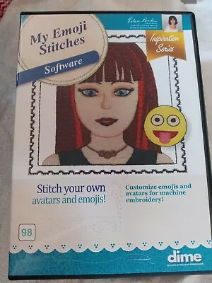 Designs In Machine Embroidery DIME  MY EMOJI STITCHES Software • $119.99