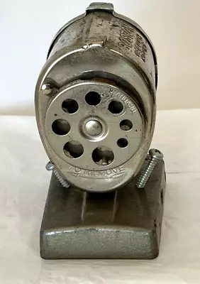 Vintage Pencil Sharpener Boston Ks 8 Hole Hand Crank Wall Or Table Mount • $15.78