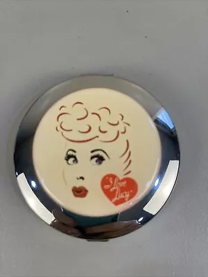 I Love Lucy Round Double Mirror 2006 For Purse. Pre-owned W/ Flaws. • $12