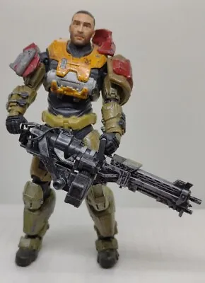 McFarlane Toys Halo Reach Series 4 UNSC Noble Team Spartan Jorge No Helmet 2011 • $25.99