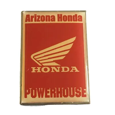 $9.99 • Buy Arizona Honda Dealership Pin Powerhouse Car PIn Lapel Pin Red Wing