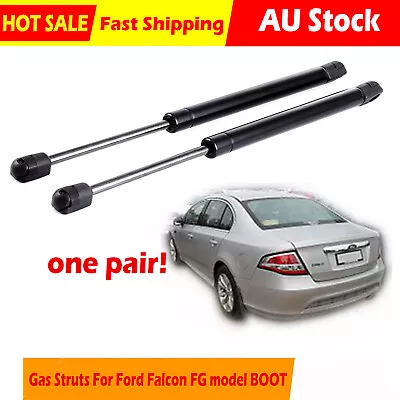 2 X Gas Struts For Ford Falcon FG Model BOOT No Spoiler XT G6 G6E 2008 To 2014 • $21.98