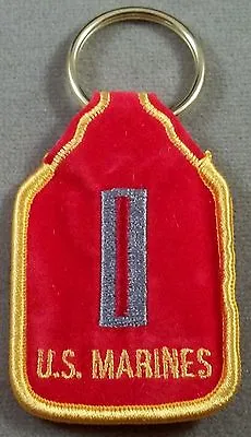 US Marine Corps Chief Warrant Officer W-5 Rank Embroidered Keychain • $5.75