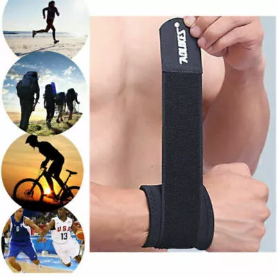 Wrist Brace Sports Band Wrap Adjustable Support Gym Strap Carpal Tunnel Bandage~ • $4.39