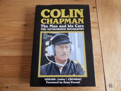 £18.99 • Buy Colin Chapman The Man And His Cars Gerard 'jabby' Crombac Hardback Book Lotus F1
