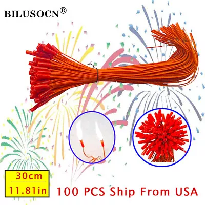 100pcs/lot 11.81in Fireworks Wire  Connecting Wire For Fireworks Firing System • $26.69