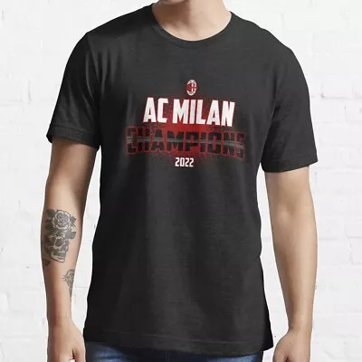 HOT SALE! Ac Milan Champions Classic Retro Vintage T-Shirt S-5XL • $22.99