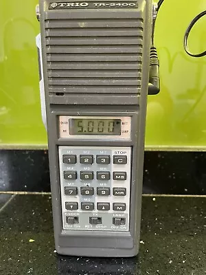 Trio TR-2400 FM Handheld 2m 144/145 MHz  Transceiver • £40