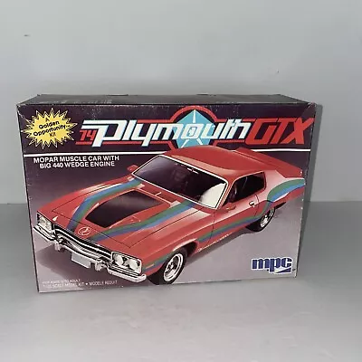 MPC 74 Plymouth GTX Car Model Kit Sealed Inside 1-0871 As Pictured • $59