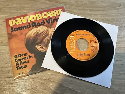 David Bowie - Sound & Vision / New Career   7  Vinyl Single  German Import • £15