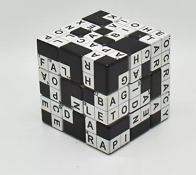 $9.99 • Buy V Cube The 21st Century Cube Crossword Puzzle