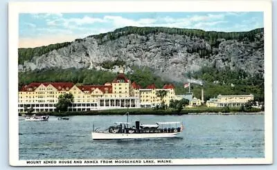 MOOSEHEAD LAKE Maine ME ~ MOUNT KINEO HOUSE & ANNEX Piscataquis County Postcard • $7.98