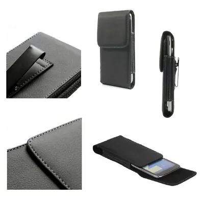 For Alcatel One Touch POP S3 OT-5050S Case Metal Belt Clip Synthetic Leather ... • $35.15