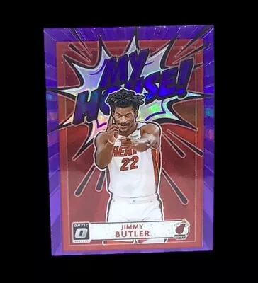 2020-21 Optic Jimmy Butler My House Purple Prizm SP #6 Heat • $1.74