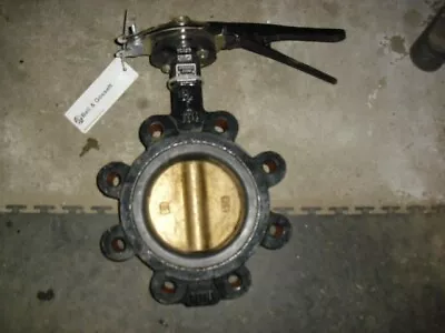 5” BUTTERFLY VALVE DI 150 232 Psi Bronze DISC • $100