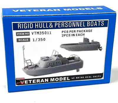 1/350 Veteran Models Rigid Hull & Personnel Boats • $10.55