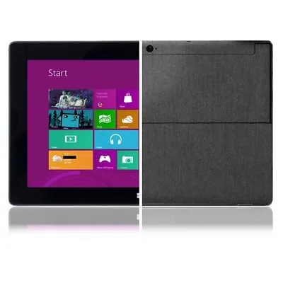 Skinomi Brushed Steel Tablet Skin+Screen Cover For Microsoft Surface Windows RT • $30.67