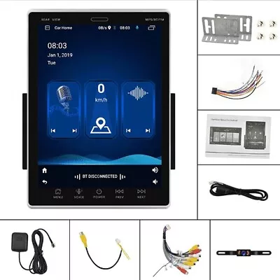 9.5  10.1 Double 2Din Car Stereo Radio GPS WiFi FM Touch Screen W/Camera • $175.14