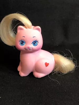 My Little Pony Little Pretty Unnamed Buggy Baby Kitty 1989 Mattel Pink Cat RARE! • $79.99