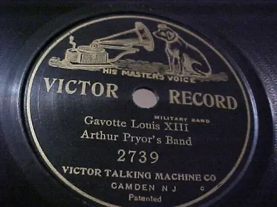 $19.99 • Buy Arthur Pryor's Band -7-Inch Single-sided 78RPM - Gavotte Louis XIII -Victor 2739