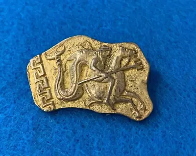 Ancient Reproduction Poseidon/Neptune Brooch Pin - Greece-Museum Store Jewelry • $9.99