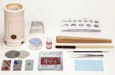 $65.99 • Buy PMC Silver Art Clay Ring & Pendant Making Tool Set With Jewelry Kiln Kit & DVD