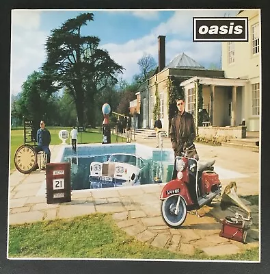 OASIS Be Here Now ORIGINAL 1997 CREATION UK 1ST PRESSING 2 X VINYL LP CRELP219 • £40
