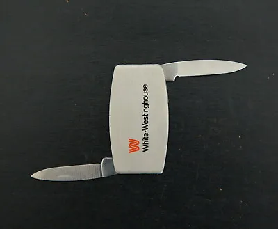 White-Westinghouse Zippo Pocket Knife Brush Fin Chrome – Vtg. 1970’s UNUSED  • $117.97