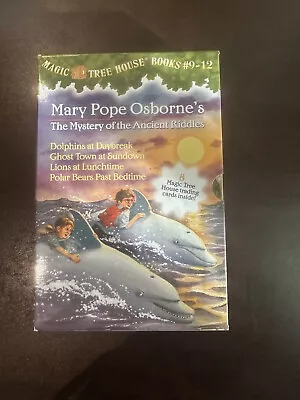 Magic Tree House Bookes 9-12 Box Set Paperback By Mary Pope Osborne • $5