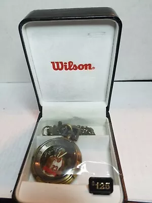 Michael Jordan Picture Pocket Watch W/case From Wilson • $74.95