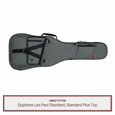 Grey Gator Case Fits Epiphone Les Paul Standard Standard Plus Top • $159.99