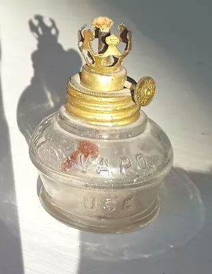 Antique VAPO Cresoline Small Kerosene Oil Lamp 2.5” Burner Only Made In USA • $20