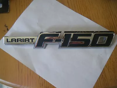 Ford F-150 F150 09-14 LARIAT Left LH Side Fender Emblem Badge Logo Nameplate OEM • $19.99