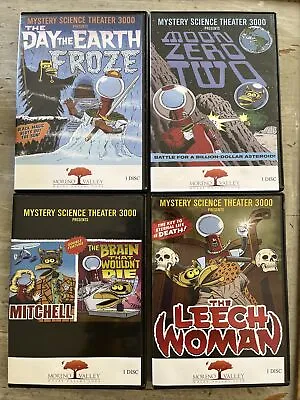 Mystery Science Theater 3000 Dvd Lot 4 Dvds 5 Titles Are Shown Above Discs VG • $19