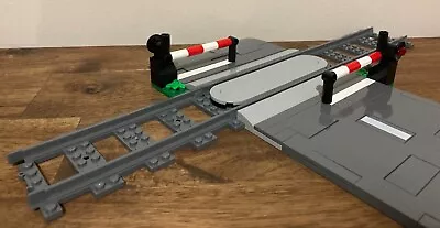 Train Crossing LEGO Station City 60335 With 3x Straight Track Road Plates Car • $42