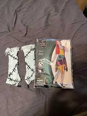 $49.99 • Buy Nightmare Before Christmas Sally Costume Adult Medium With Extras