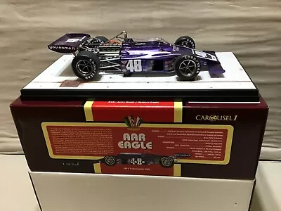 Grant Jerry #48 Mystery Aar Eagle 1/18 1972 Indy 500 Diecast Carousel 1 #4704 • $199.99