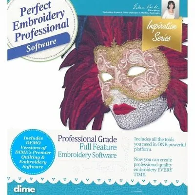DIME Designs In Machine Embroidery Professional Embroidery Software New • $2999