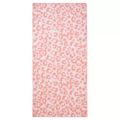 Dreamscene Leopard Print Beach Towel Large Microfibre Quick Dry Absorbent Travel • £6.99