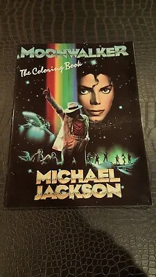 Vintage Michael Jackson Moonwalker Coloring Book 1989 Excellent! • $19.99