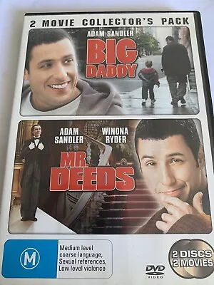$15 • Buy Big Daddy / Mr Deeds DVD (Region 4) Adam Sandler 2-Movie Comedy(b52/3)freepost