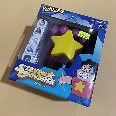 Yahtzee Steven Universe Edition Cartoon Network Open Box Dice Game Complete • $12.99