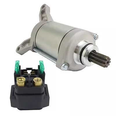 Grizzly 450 Starter & Relay For Yamaha EPS Hunter/Hunting YFM45FG/YFM450 2011-14 • $62.99