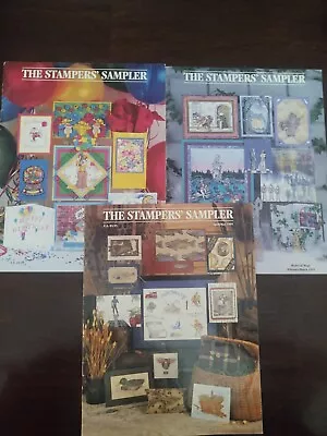 STAMPINGTON Stampers Sampler Magazine - Lot Of 3 1995 • £9.64