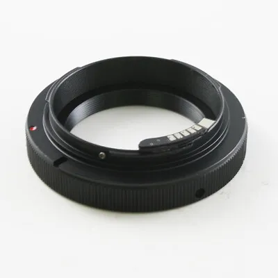 AF Confirm T2 T-2 Mount Lens To Canon EOS EF Adapter 600D 60D 50D 40D 500D 7D • £11.71